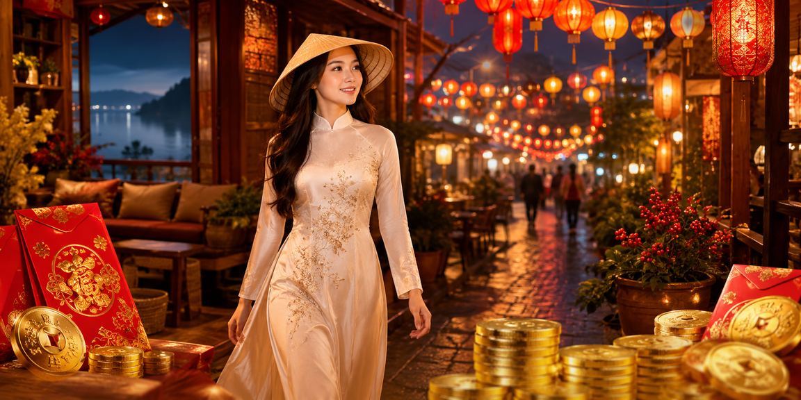 Người dùng tại Đà Lạt kiểm tra ưu đãi phong bì đỏ casino ic9 bên cốc cà phê